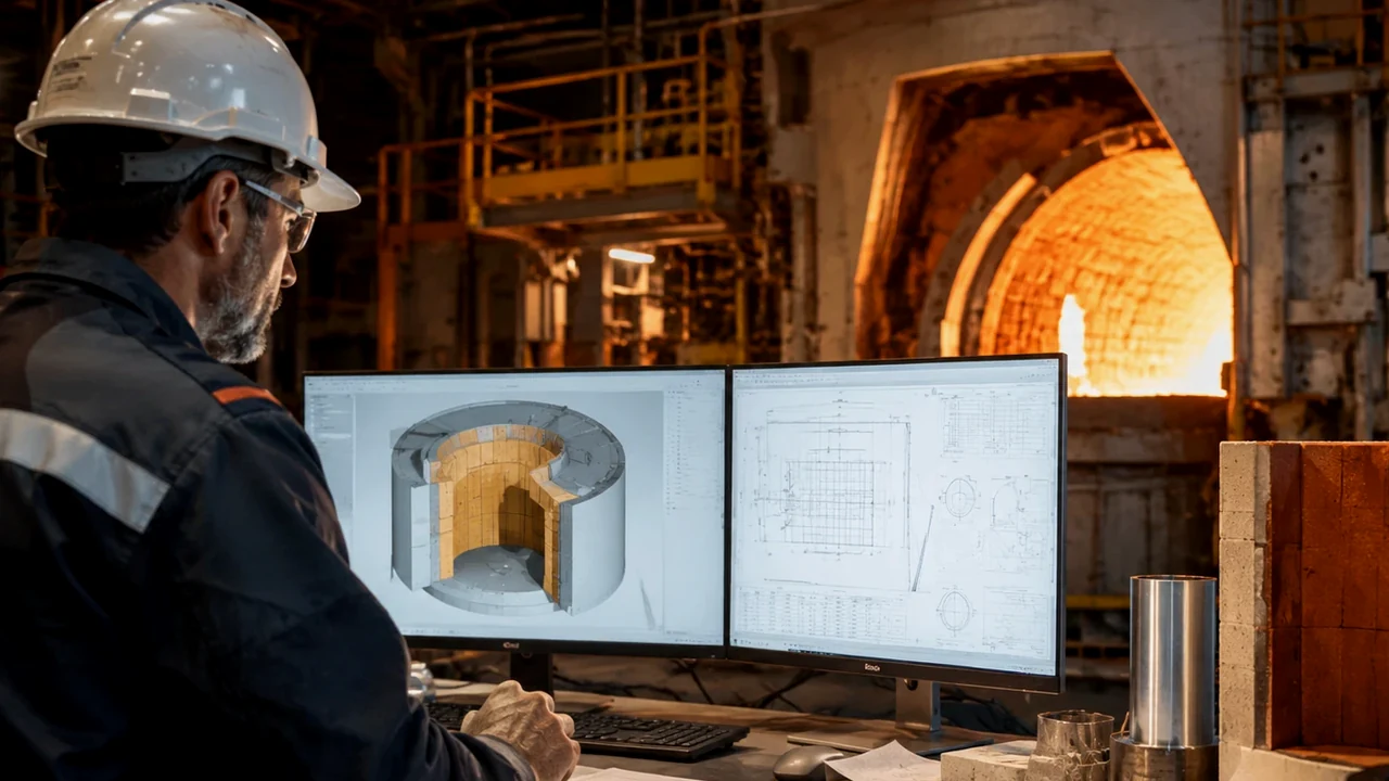 Hero: Induction-furnace digital engineering