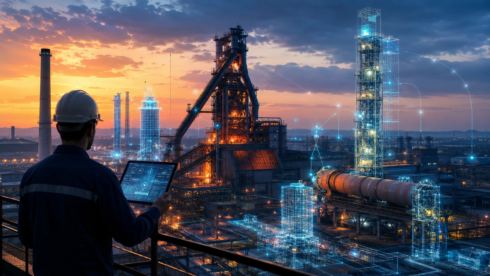Hero ironmaking digital twin
